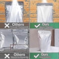 thumbnail image 4 of 50 Pack Mylar Bags with Oxygen Absorbers for Food Storage, Resealable for Grains, Nuts, 4 of 4