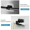 thumbnail image 5 of 8PCS No Drill Curtain Rod Brackets Drilling Self Adhesive Holder Hooks Nail Free, 5 of 6