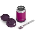 thumbnail image 3 of Thermos FUNTAINER Pot Alimentaire en Acier Inoxydable à Isolation sous Vide Rouge Violet de 16 Onces, 3 of 7