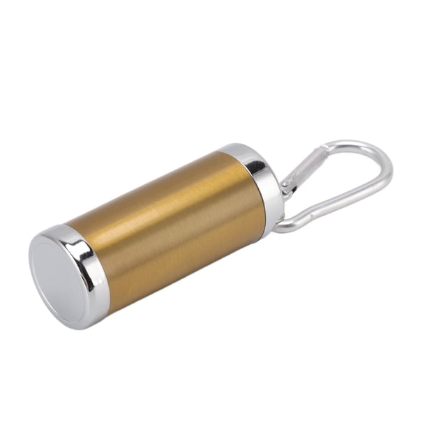 Mini Cenicero, Cenicero Llavero Acero Inoxidable Resistencia Al óxido Práctico Incombustible Para Oficina ANGGREK AGX855