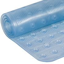 Clorox 17" x 36" Slip-Resistant Vinyl Bathtub Mat, Clear