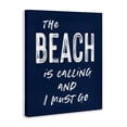 thumbnail image 2 of Stupell Industries Coastal Beach Is Calling Summer Sentiment Canvas Art, 16 x 20, by Lettered and Lined, 2 of 8