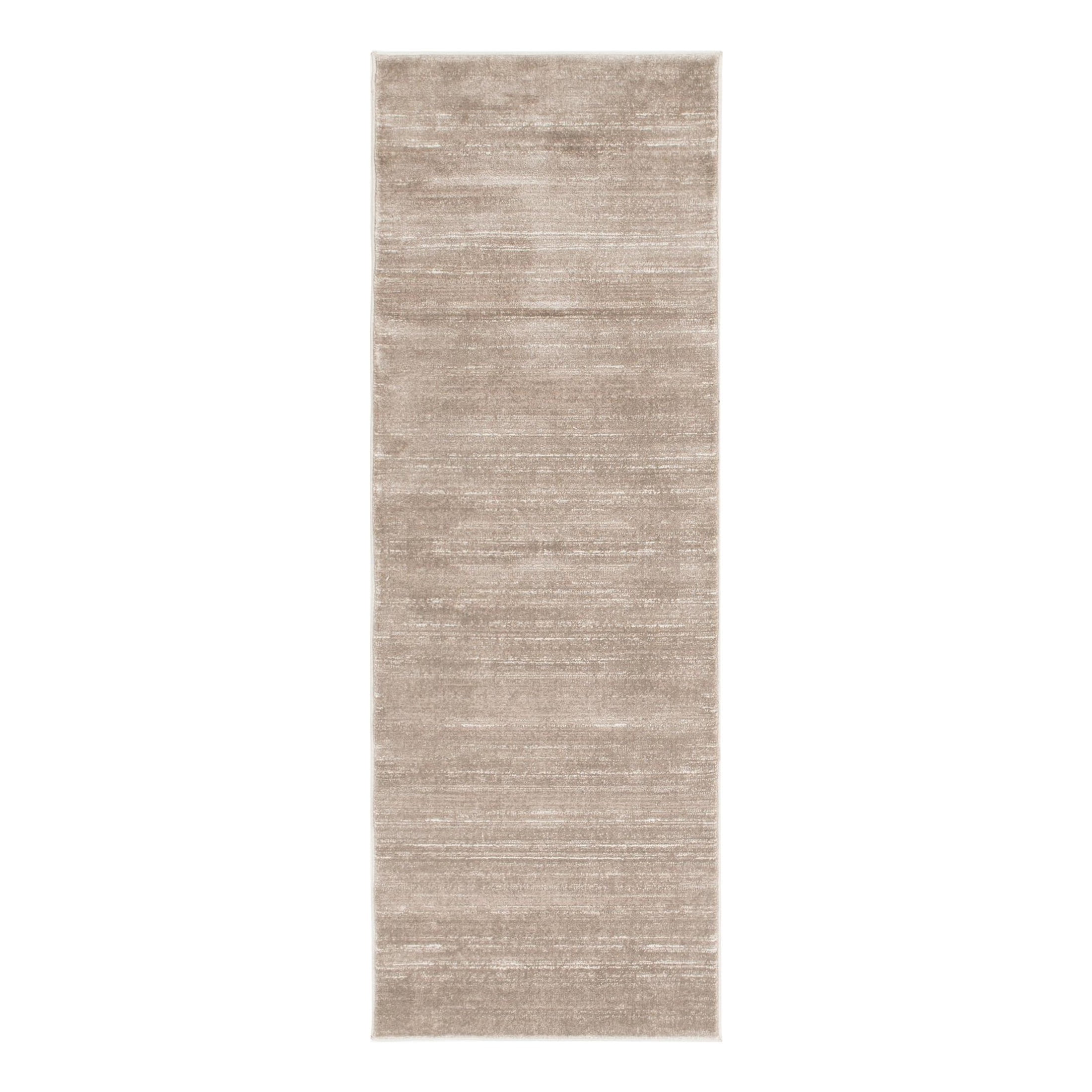 Jill Zarin Uptown Collection Area Rug - Madison Avenue (2' 2" x 6' 1" Runner Brown/Ivory)