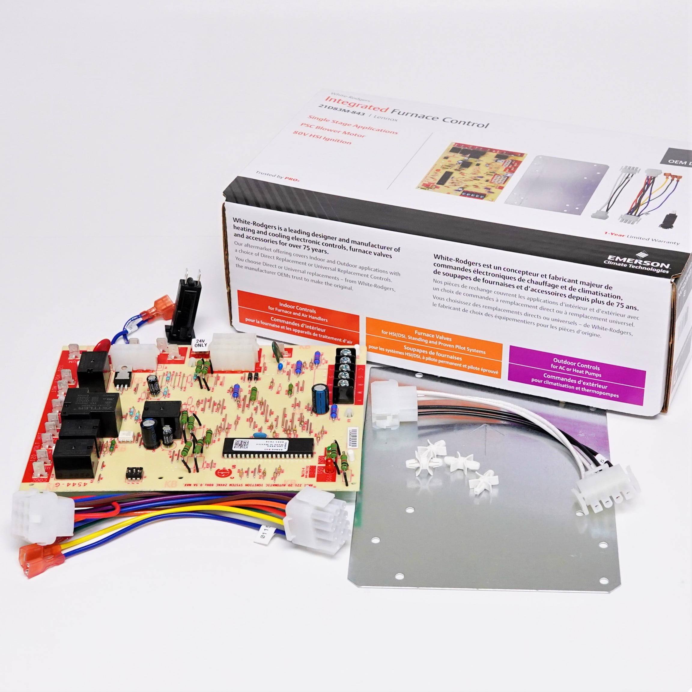 21D83M843 Furnace Fan Control for Lennox 83M00 50A66122 50A66123