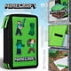 thumbnail image 3 of Estuche Infantil Minecraft con Múltiples Compartimentos Papelería Incluida - Material Escolar (Green Mob), 3 of 7