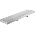 thumbnail image 1 of KFFKFF Food Service Shelf, 48L x 12W Inch, Foldable, Stainless Steel, Ideal for Concession Trailer Serving Window, 1 of 9