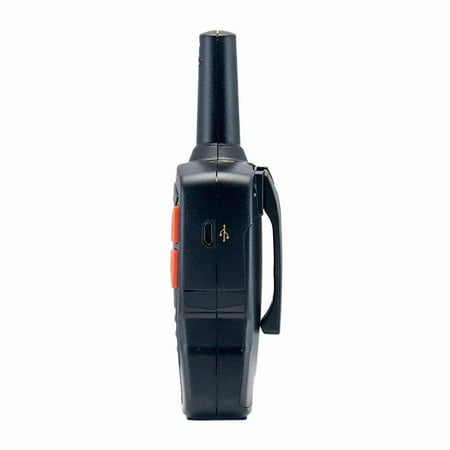 Cobra - MicroTALK 16-Mile, 22-Channel FRS/GMRS 2-Way Radios (3-Pack) - Red/Black