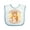 White and Blue, variant on Inktastic My Nonna Loves Me Beary Much Boys or Girls Baby Bib
