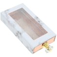 thumbnail image 2 of Fake Eyelashes Drawer Box with Clear Window White Plastic Easy Open Close Storage Case, 2 of 4