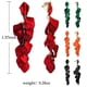 thumbnail image 5 of Pendientes colgantes de aro shaofei pétalos de hojas tropicales coloridos modernos verde 69507, 5 of 5