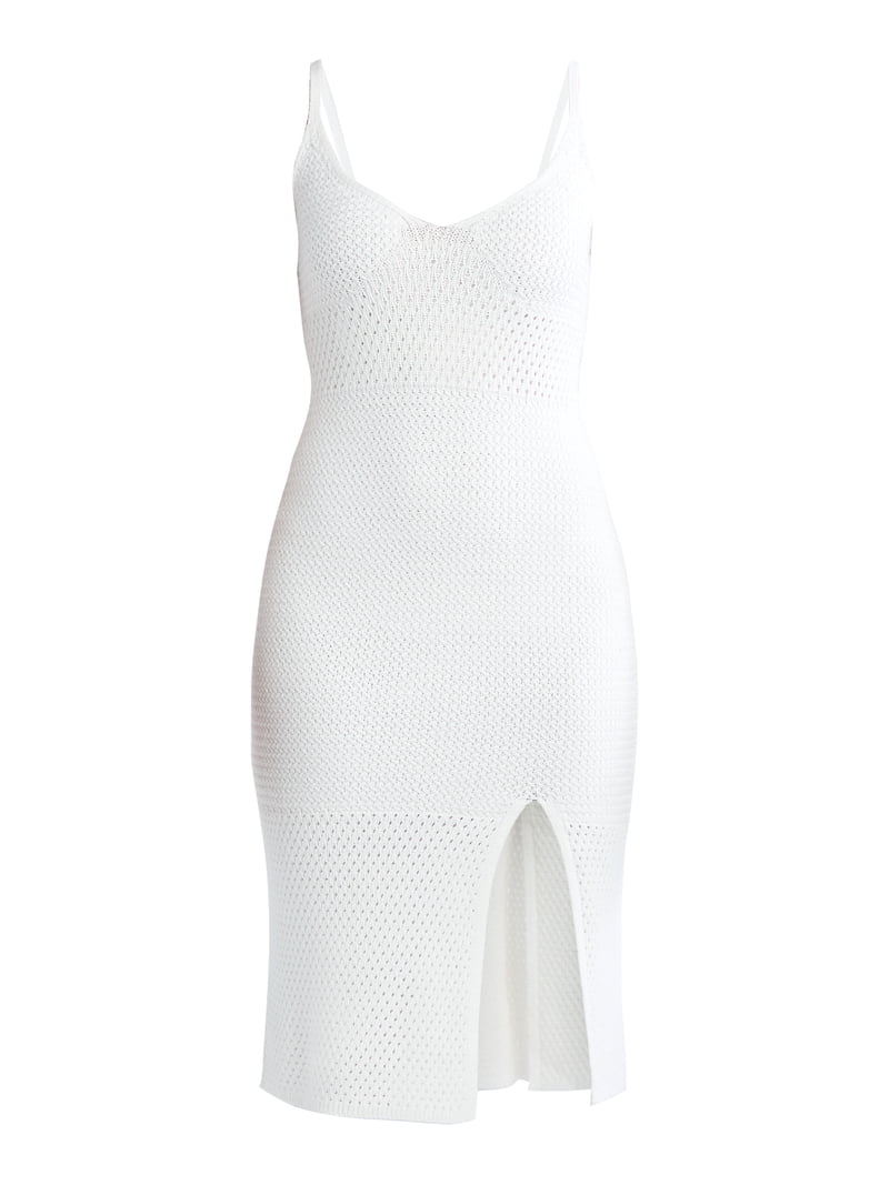 Madden NYC Women's Crochet Cotton Midi Dress, Sizes XXS-XXL - Walmart.com