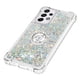 thumbnail image 4 of Funda para Samsung Galaxy A33 5G con Brillo Líquido Flotante, Purpurina, Parachoques y Anillo Giratorio Soporte, 4 of 5