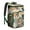 Dark-green-3, variant on Vintage Fashion Backpack Cooler – Leak-Proof Insulated Bag with Rustic Tribal Patterns for Men and Women, Great for Office Lunch & Picnics