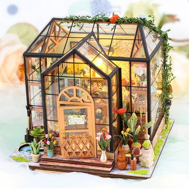 Robotime Poupées en Bois modèle Kits rénovation de Meubles - Kit de  Construction Woodcraft Green House Bricolage - Jouets éducatifs, Mini  Maison Miniature Diorama à la Main (Garden House) : : Jeux