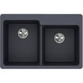 thumbnail image 2 of Elkay ELG250R Gourmet 33" Double Basin Granite Composite Kitchen Sink For Drop In, 2 of 6