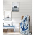 thumbnail image 2 of Throw Ribbed Printed Flannel Terrazzo & Anchor, 2 of 2