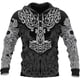 thumbnail image 1 of Xishao Sudadera con Capucha para Hombre, Ropa con Estampado 3D De Lobo Y Dragón, Jersey con Cremallera, Chaqueta Informal Blanco CH Blanco CH Xishao ropa, 1 of 2