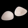 thumbnail image 3 of 3 Pairs Women Sponge Bra Pad Inserts Push Up Chest Pads Cups Bra Inserts Nude, 3 of 8