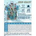 thumbnail image 4 of Netecom Mermaid Coral Reef Hawaiian Shirt for Men, Ocean Lovers, Under The Sea Button Down Summer Beach Short Sleeve, S-5XL, 4 of 6