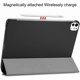 thumbnail image 4 of Funda Protectora de Cuero PU para iPad Pro 11" M4 2024 (5ª Gen) con Soporte Magnético, Negro, 4 of 7