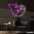 thumbnail image 2 of Glowneon Cute Shark Neon Sign, Shark Wall Decor, Nursery Room Decor, 2 of 4