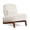 White, variant on Morden Fort 3-Seater Lamb Fleece Sofa with Wooden Legs, 87" Comfy Upholstered Couch for Living Room, Oversized Cloud Couch with 3 Throw Pillows, White