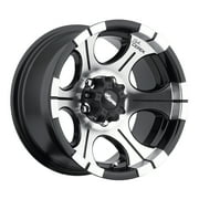 Dick Cepek DC II Wheels with Black Machined Clear Coat Finish (17X9 / 5X5.50) 90000000476