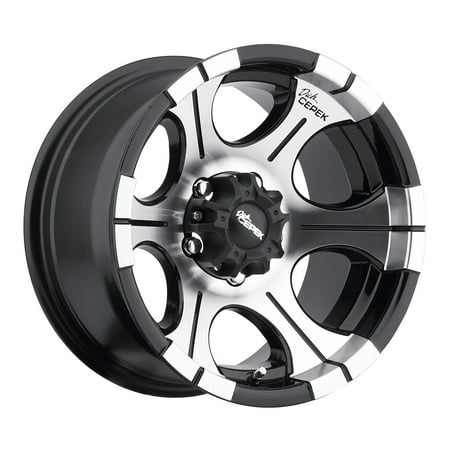 Dick Cepek DC II Wheels with Black Machined Clear Coat Finish (17X9 / 5X5.50) 90000000476