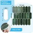 thumbnail image 3 of 12'' x 12'' Peel and Stick Backsplash,10-Sheet Self-Adhesive Wall Tiles for Kitchen Bathroom,Thicker Design in Green, 3 of 4