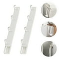 thumbnail image 5 of FELTECHELECTR Kitchen And Bathroom Hooks 2Pcs For Homeowners White ABS, 5 of 5