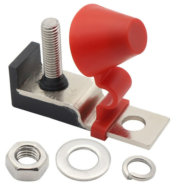 Kit de bloque de fusibles de terminal MRBF de 60/100/300 amperios, perno único de 5/16'' (M8), fusible de batería de alto amperaje nominal marino, IP66, kit de caja de fusibles impermeable para coche,