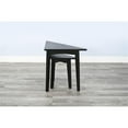 thumbnail image 5 of Pemberly Row Contemporary Solid Wood Triangular Nesting Table, 5 of 5
