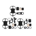 thumbnail image 4 of Mosiee Bicycle Bike Mobile Phone Holder Bracket Mount Rubber Shock-Absorbing, 4 of 9
