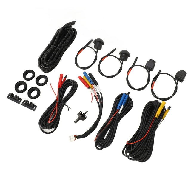 360 Car Camera System with Auto Radio, Panoramic View, Night Vision, Waterproof, Low Light Performance, Easy Installation, forNavigator with 360 Surround View Software