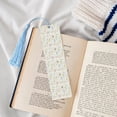 thumbnail image 4 of Kdxio Flower Rabbit Print Metal Tassel Bookmarks,Perfect Gift for Art Lovers and Bookworms Metal Bookmarks for Women, 4 of 8
