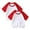 Red, variant on vdgthytj 2 Pack Kids Summer Raglan T-Shirts Girls Boys Color Block Crewneck Short Sleeve Casual Basic Tops Tees