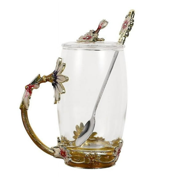 1set Glass Coffee Mugs