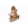thumbnail image 3 of Toytexx Wooden Push Ride-On Cart for Kids – Durable Pedal-Free Ride-On Toy with Steering Handles, 3 of 5