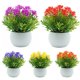 thumbnail image 3 of Gwong Decoración hogareña 1 unid de hojas de flores artificiales Planta Bonsai Home Office Garden Desk Decoración de fiesta Gwong 21032096, 3 of 6