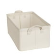 thumbnail image 2 of WJHWSX Storage Box,Storage Box Clearance,Cloth,Carrying Handles,Khaki, 2 of 7