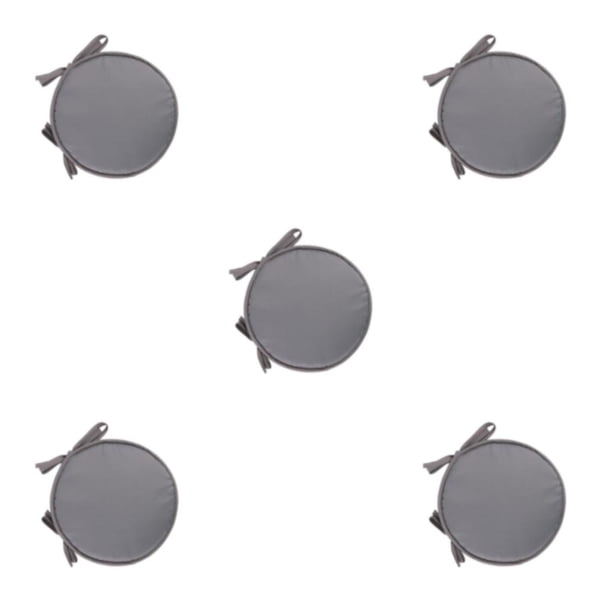 Billuyoard Cojines De Textura Suave Para Comedores Interiores Y Exteriores - Cómodos Y De Alta Resiliencia Gris Claro 30cm Type2 NO2