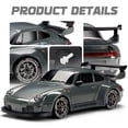 thumbnail image 3 of Storvive RC Drift Car, 1:24 Remote Control Car, 20KM/H 4WD High Speed RC Race with Two Batteries, LED Lights, Vehicle for Adults Boys Girls, 3 of 11