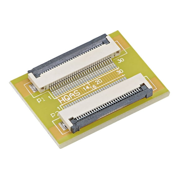 PiccoCasa 0.5mm Pitch 30 Pins to 30 Pin Extension Connector Aapter for FFC FPC Cable Extend ZIP HDD