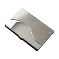 thumbnail image 3 of Business Card Holder Organizer Case Stainless Steel Durable Material Minimalist Design for Office Professionals, 3 of 9
