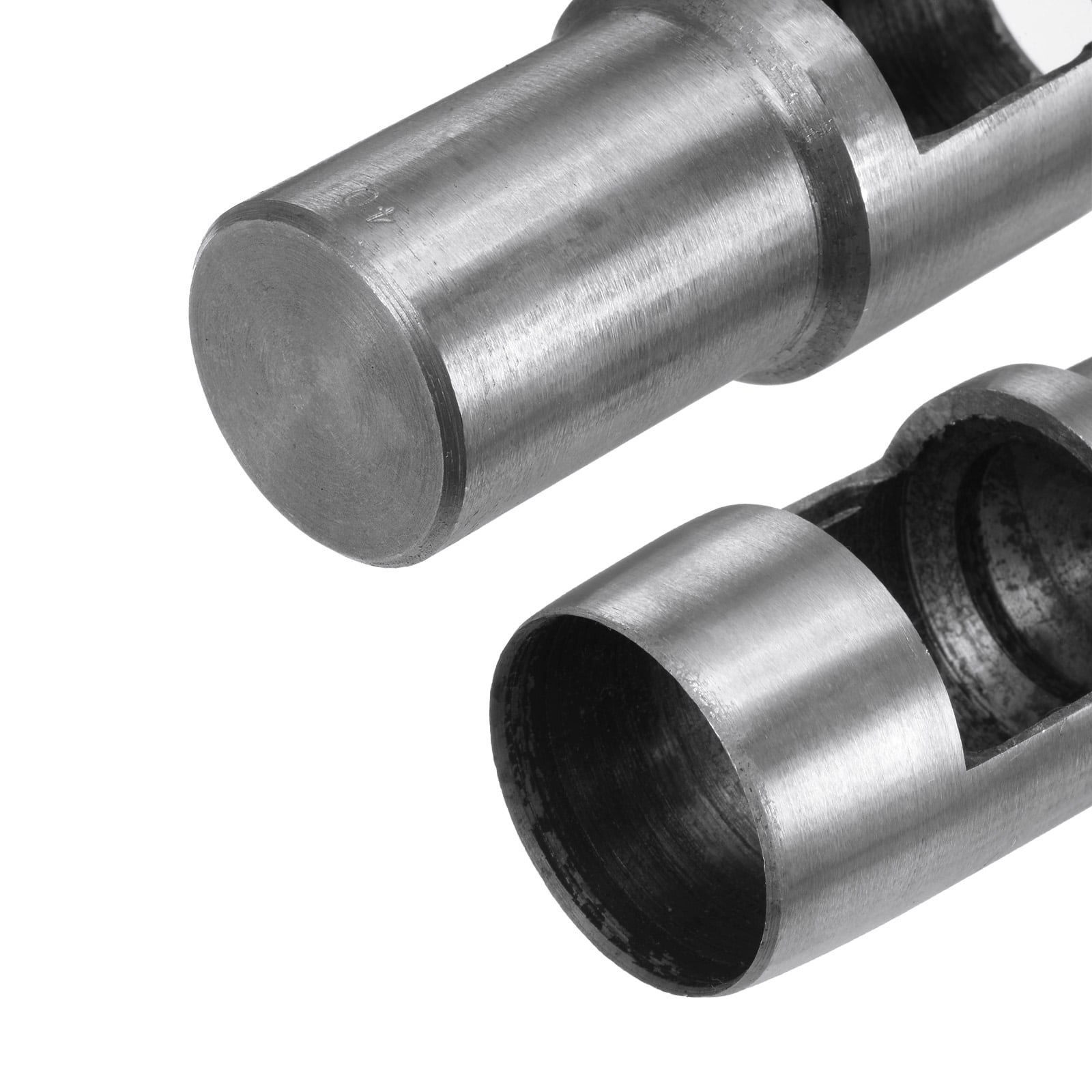 Uxcell Hollow  Punch Tool 40mm Hole Punch Carbon Steel for Watch Belts Leather