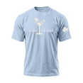 thumbnail image 3 of IWRICH A Tiny Bit Irish Irish Men's T-Shirt Short Sleeve St. Patrick's Day Tees Blue L, 3 of 5