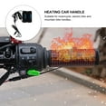 thumbnail image 2 of Motorcycle Heated Grip USB Wired Temp Control Handlebar Hand Warmer Pad, 2 of 8
