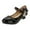 Black, variant on Girls Dress Shoes Mary Jane Girls Low Heeled Shoes Leather Shoes Princess Dress Shoes Primary School Students Mary Jane Shoes Red,US 12.5
