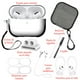 thumbnail image 2 of Funda Alto Brillo y Kit Accesorios Gadget Collection Mx Para airpods Pro 9 Piezas Blanco GC-FABKAAP, 2 of 10