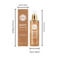 thumbnail image 3 of Salud y Belleza, Cuidado Personal, Protector Solar, Protectores Solares, Aceite Protector Solar con Purpurina y Coco, Aceite Corporal de Amplio Espectro con Resistentes al Agua, Resultados Luminosos,, 3 of 9
